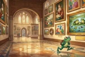 La grenouille et le tableau perdu [Atelier Conte / Jeune Public]