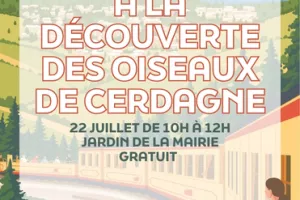 À LA DÉCOUVERTE DES OISEAUX DE CERDAGNE - MERCREDI 22 JUILLET