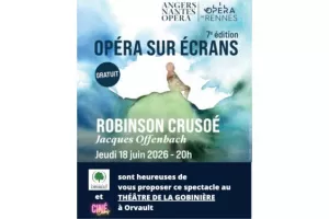 Robinson Crusoé, J.Offenbach : Opéra sur écran