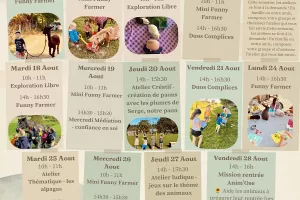 Ateliers pédagogiques à la ferme