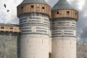 La forteresse au XIIIe siècle