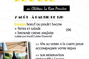 Les Déjeuners de l’Été au Château La Rose Perrière