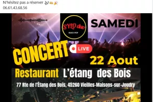 Concert Sylo Duo (rock pop)