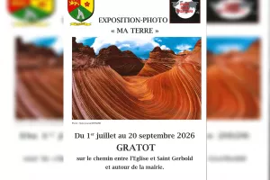 Photographies grands formats, "Ma terre"