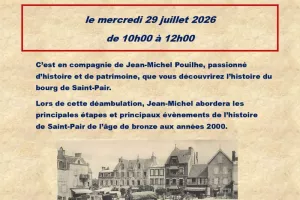 Visite historique du Bourg de Saint-Pair-sur-Mer