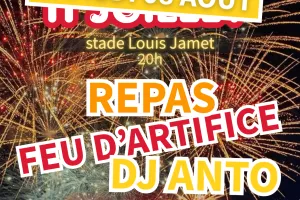 SOIREE DANSANTE ET FEU D'ARTIFICE