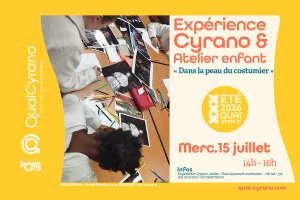 Expérience Cyrano & atelier « Dans la peau du costumier »