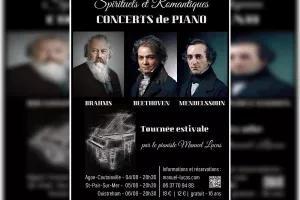 Spirituels et Romantiques au piano - Beethoven, Brahms et Mendelssohn