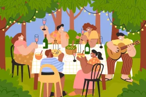 Fête à Néoux