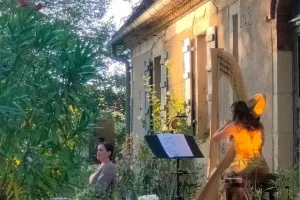 Henri Martin raconté par sa veuve, Marie-Charlotte Barbaroux aux jardins de Marquayrol