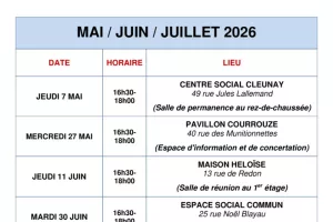 Permanences de quartier -  Cleunay, Arsenal-Redon, La Courrouze