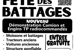 Fête des battages à Saint Crépin et Carlucet/Salignac