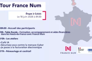 Le Tour France Num à Calais le 18 juin 2026