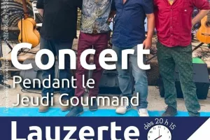 Concert du groupe Caledjo lors du Jeudi Gourmand