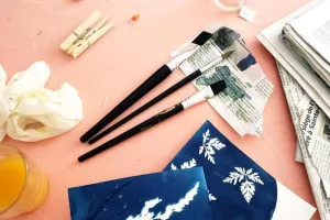 Atelier cyanotype