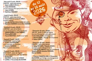 Festival Dec'Ouvrir : Serge REZVANI et Nathalie Akoun et Poésie en Liberté