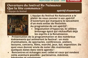 Ouverture du festival Re-Naissance à Figeac