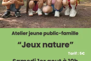 Atelier-animation "jeux nature"