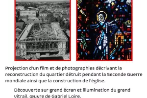 Film - Jean Crouzillard et Gabriel Loire artisans inspirés de l'église Notre Dame d'Epinal