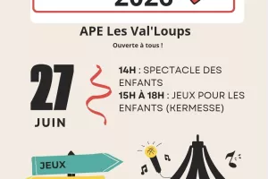 Kermesse de l'école de Vallière