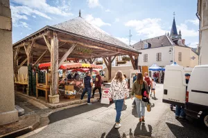 Marché animé