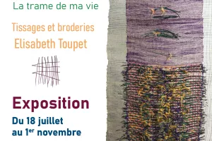 Exposition "Couleurs et fils : la trame de ma vie"