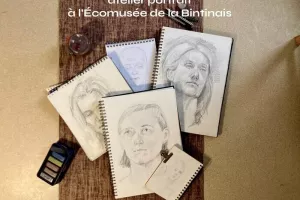 OPEN ÉCOMUSÉE | Atelier portraits avec Marie