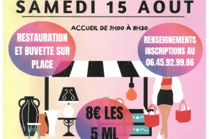Vide-grenier à Sauzeau (près de Moncontour)