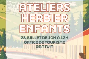 ATELIERS HERBIERS ENFANTS - JEUDI 23 JUILLET