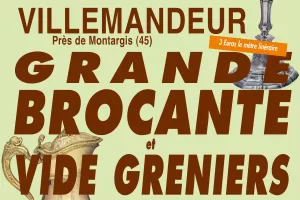 Grande brocante et vide greniers