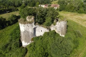 Visite des ruines du château-fort