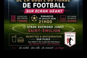 Retransmission de la finale de la coupe du monde de football