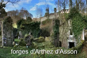 Circuit de découverte du patrimoine d'Arthez d'Asson (forges, mines...)