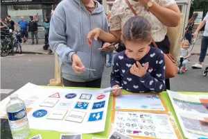 Atelier vélo : diagnostic et petite réparation, marquage vélo et sécurité routière vue du guidon