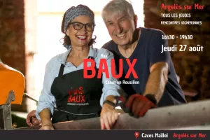 Caves Maillol Argelès sur Mer… Tous les jeudis : Rencontres vigneronnes