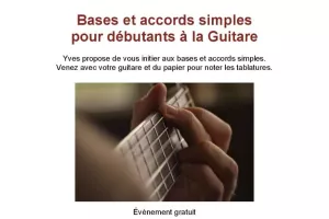 La Coopérative des savoirs propose : Bases et accords simples pour débutants à la guitare