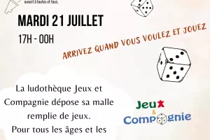 Soirée jeux de société