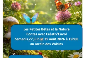 Les Petites Bêtes et la Nature, Contes avec Creativ'Envol