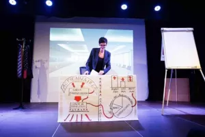 Conférence gesticulée : Chronique d'une ex-banquière