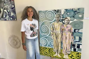 Exposition de l'artiste Andra Daans