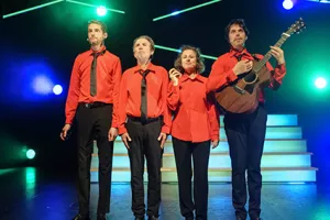 Les goguettes en trio mais à quatre en concert !