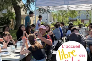 L'accueil libre des ados durant la saison estivale 👦👦🏾👧🏼