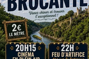Brocante à Crozant