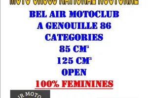 ANNULÉ Motocross nocturne de Bel Air