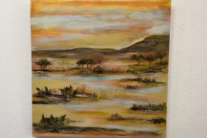 Exposition de peinture "Entre Rêves et Réalité" par Martine Cousin