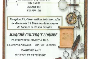 Chasse aux énigmes Lormoise