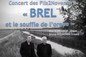 Concert des Fils2Novembre " BREL et le souffle de l'orgue"