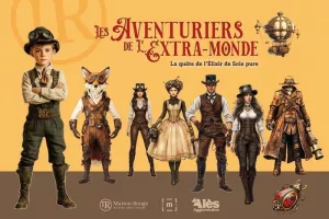 Jeu d'aventures "Les aventuriers de l'extra-monde"