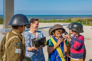 Les Étonnants Patrimoines - Le Débarquement raconté aux enfants et aux grands sur Juno