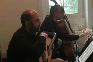 Concert de Basem Al-Ashkar et Emmanuelle Miton